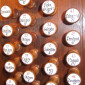 Eule Orgel - Registerzüge